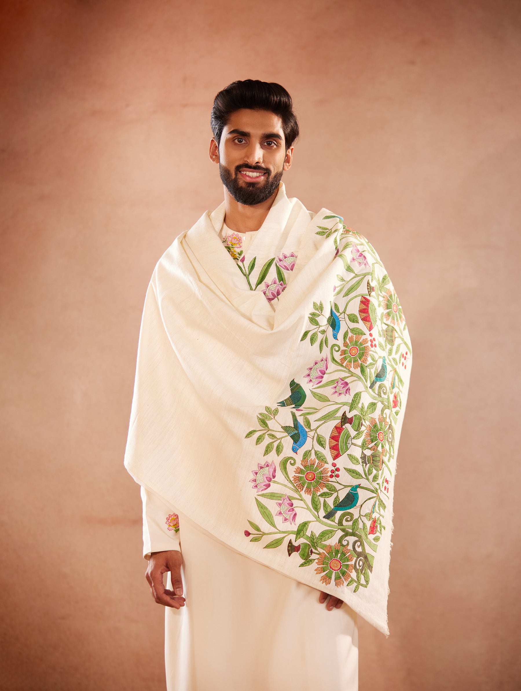 Avian Bloom Shawl – The Painted Loom
