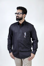 Long Sleeves hand painted Sea Horse shirt