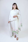 Full Sleeves hand-painted floral kurta