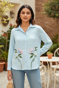 Blue Blossom Shirt