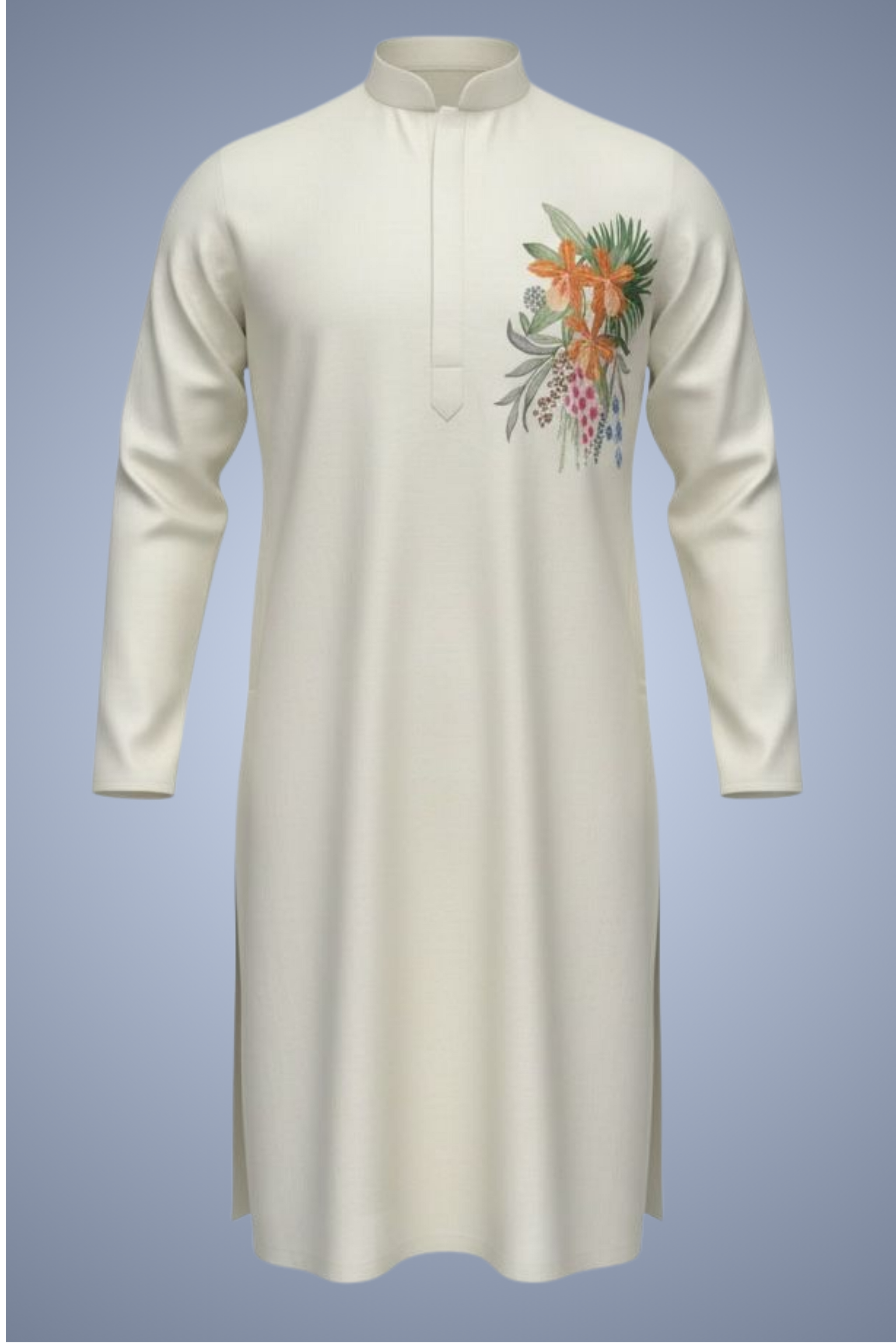Verdant Bloom Kurta Set