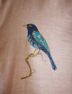 Azure Songbird Linen Shirt