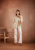 Scarlet Bloom Shirt
