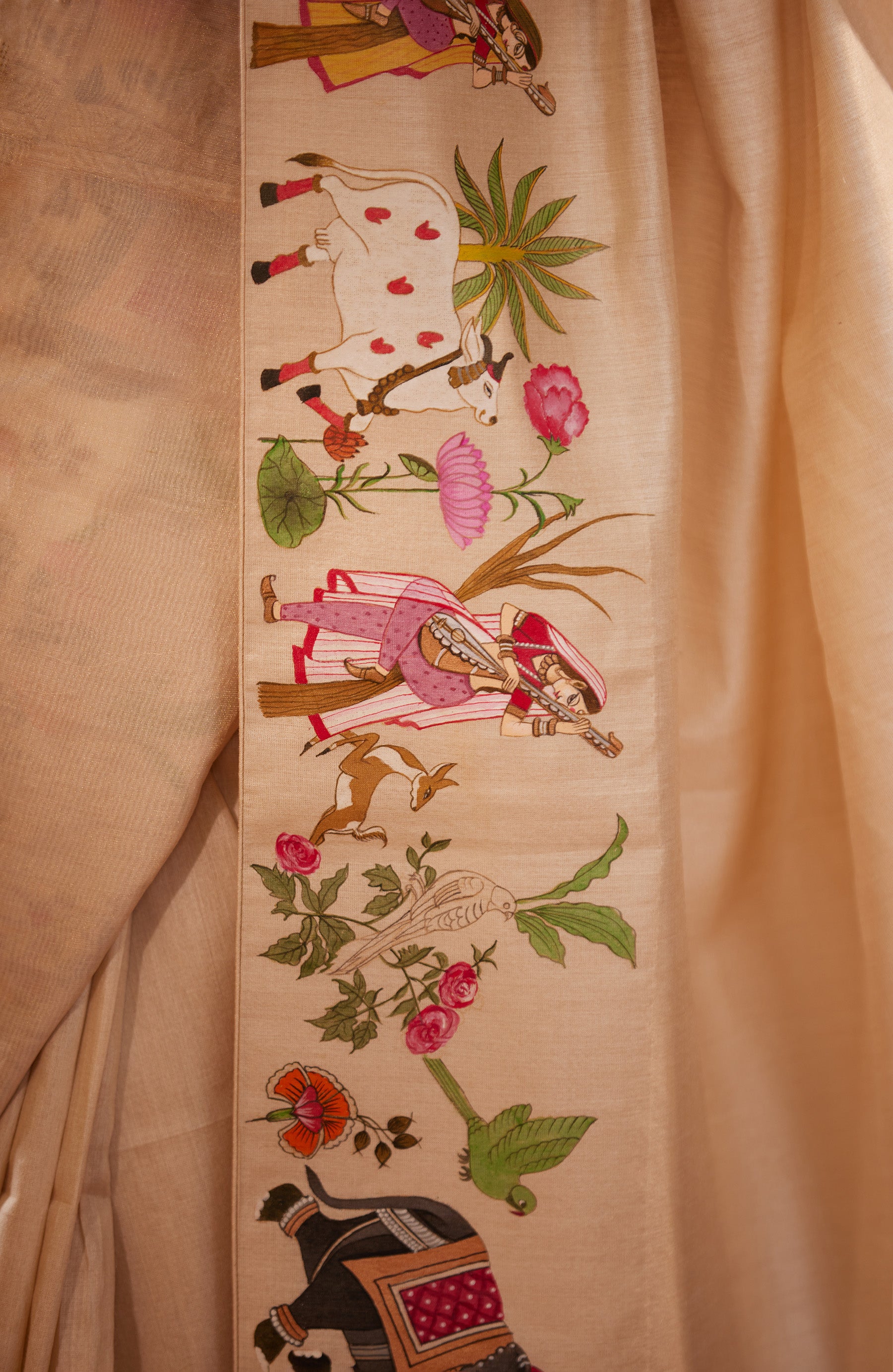 Vrindavan Vignettes Saree