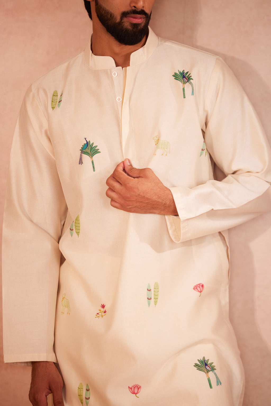 Pichwai Heritage Kurta Set_S