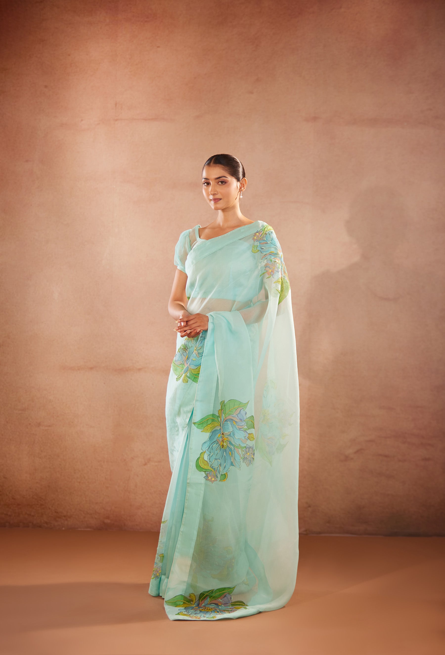 Celeste Bloom Saree
