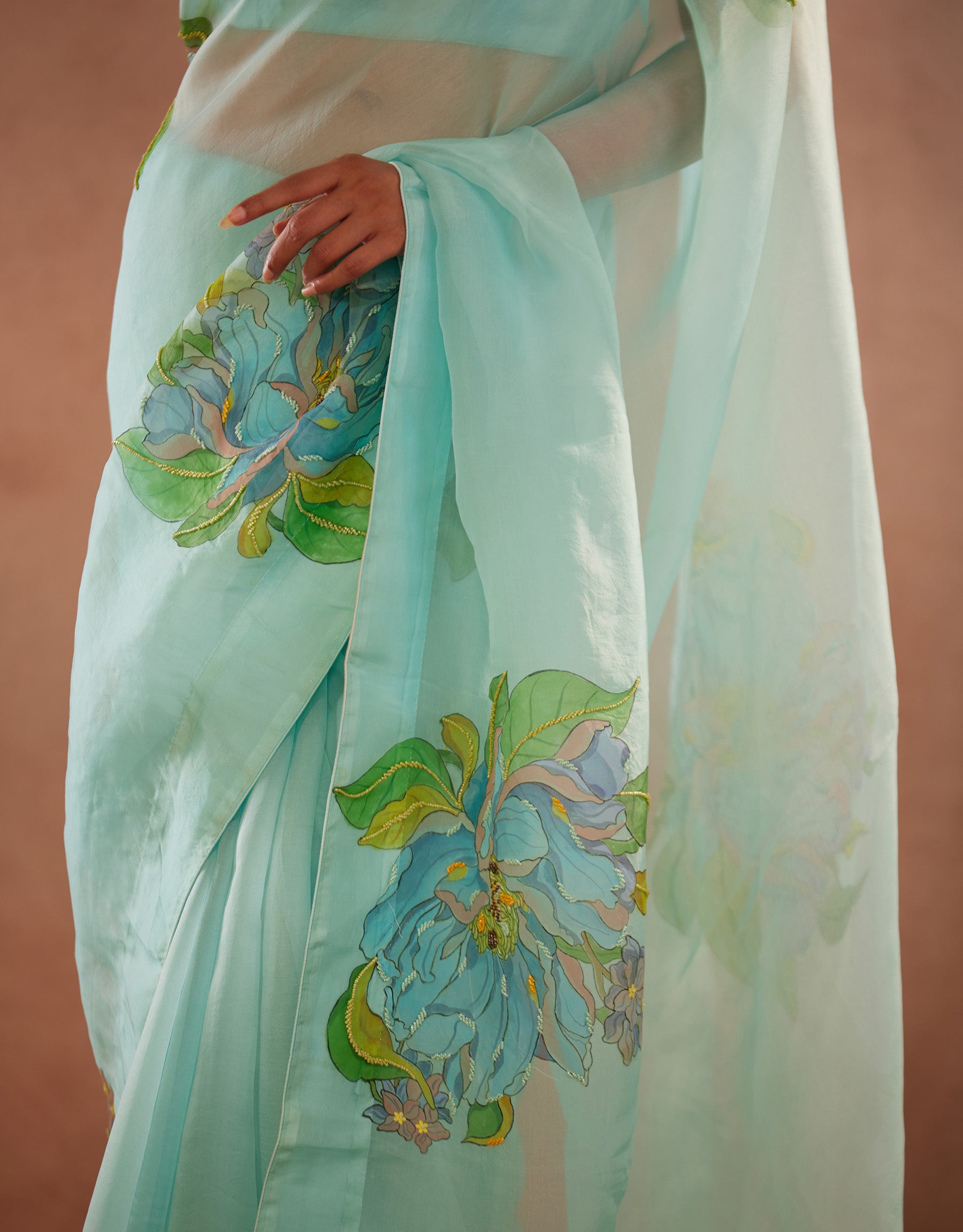 Celeste Bloom Saree