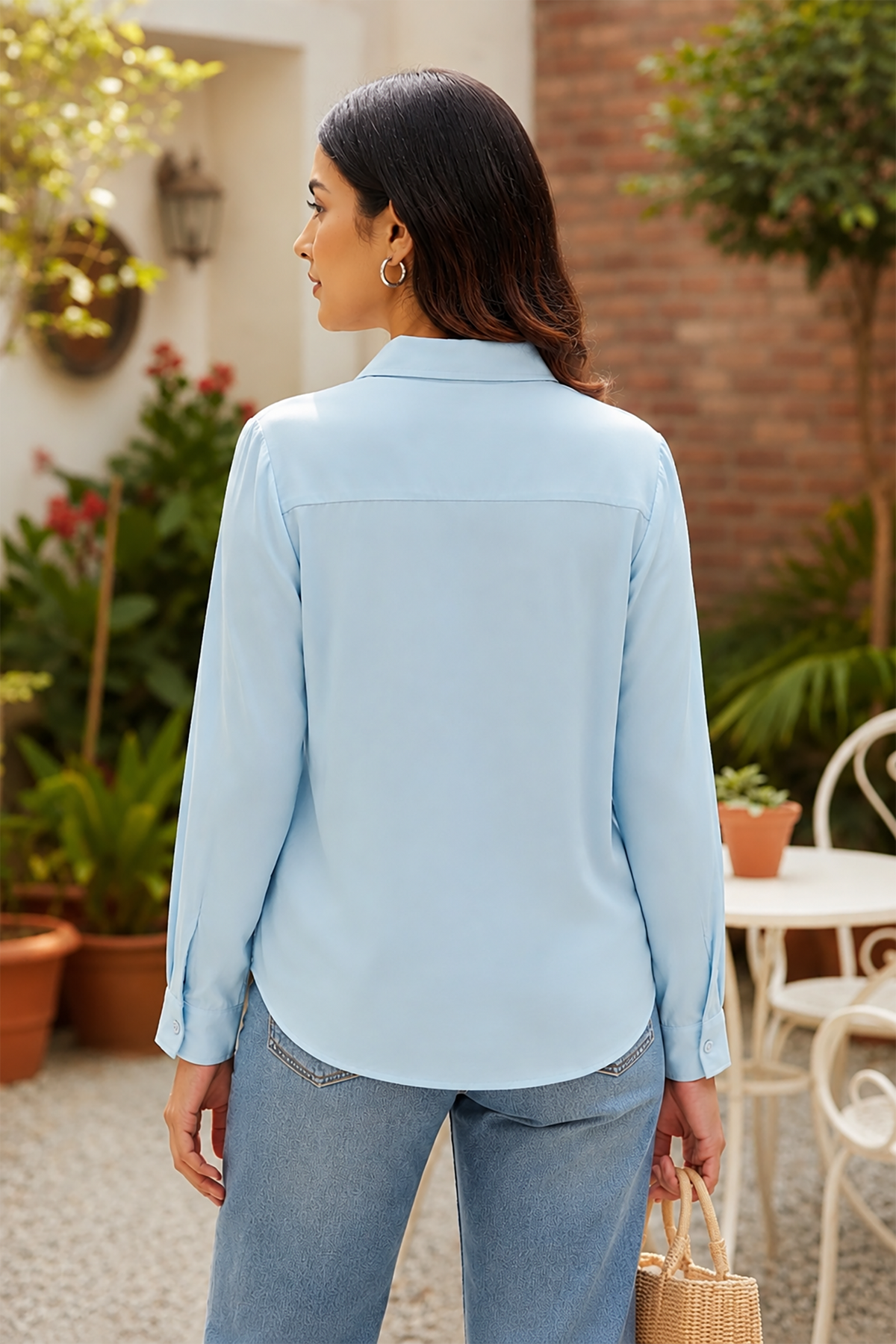 Blue Blossom Shirt