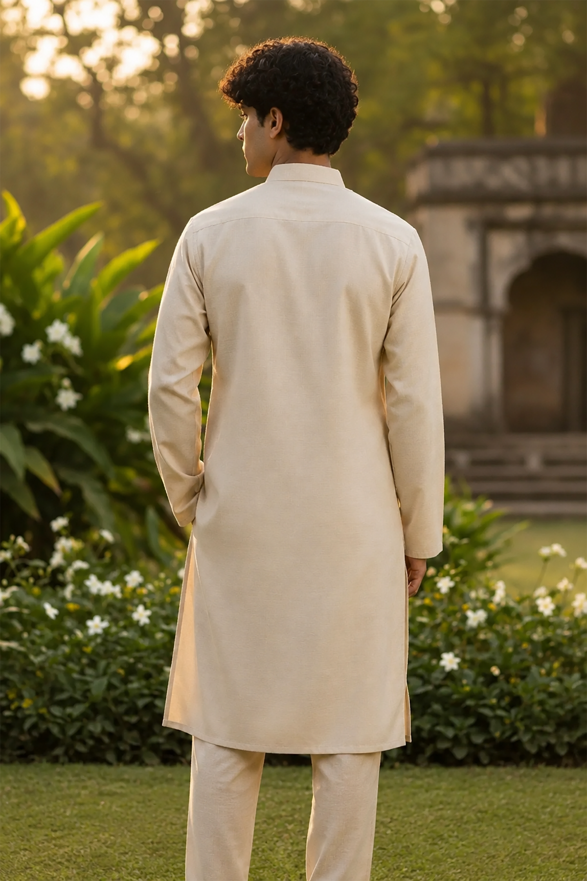 Leopard Crest Kurta Set