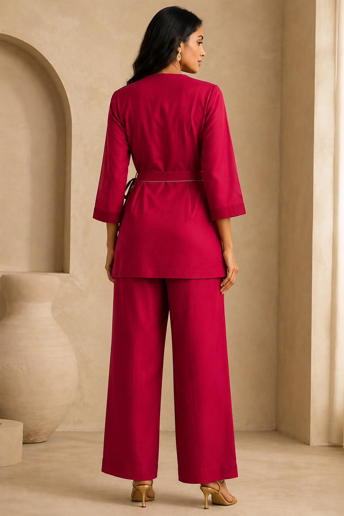 Blossom Wrap Co-ord Set