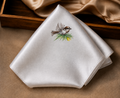 The Woodland Sparrow POCKET SQUARE