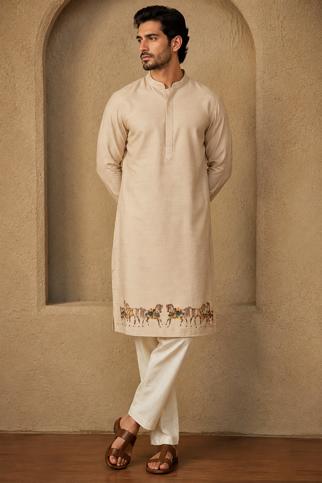 Royal Caravan Kurta Set