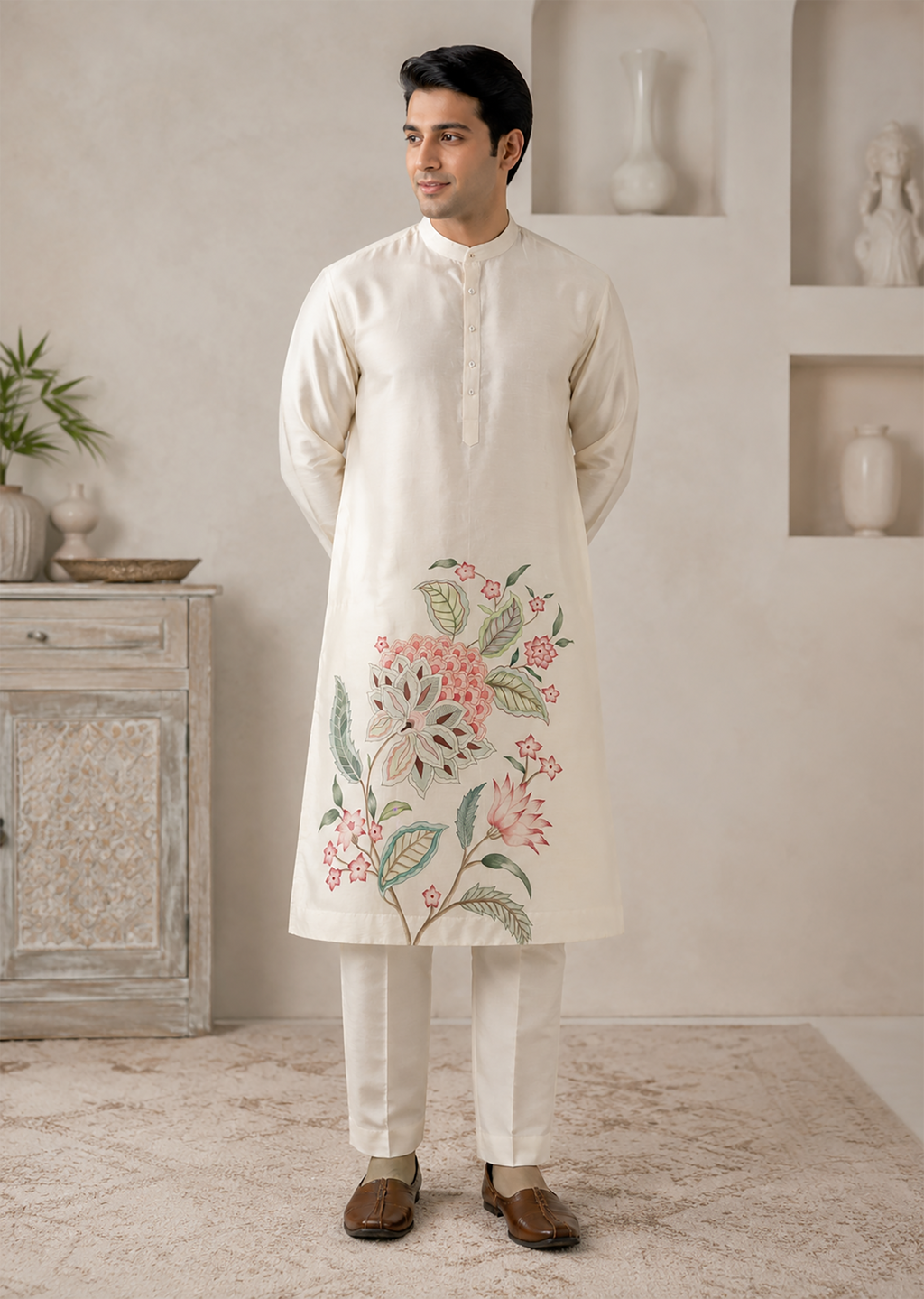 Botanical Bloom Kurta set