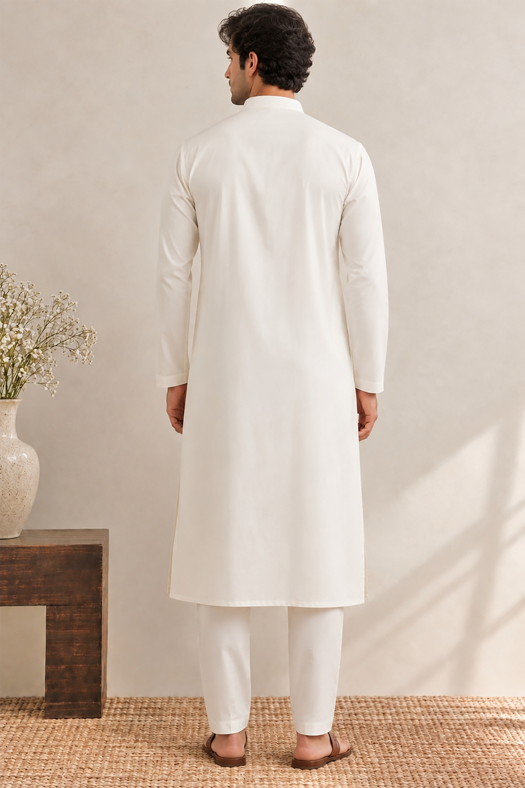 Ivory Oasis Kurta Set