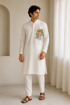 Verdant Bloom Kurta Set