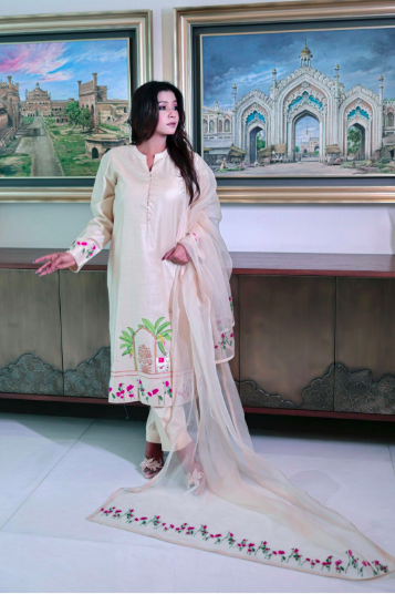 Pichwai Garden Whispers Suit Set